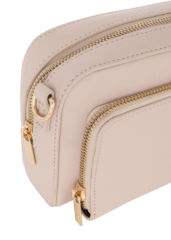 Mała torebka cross body w kolorze kakao