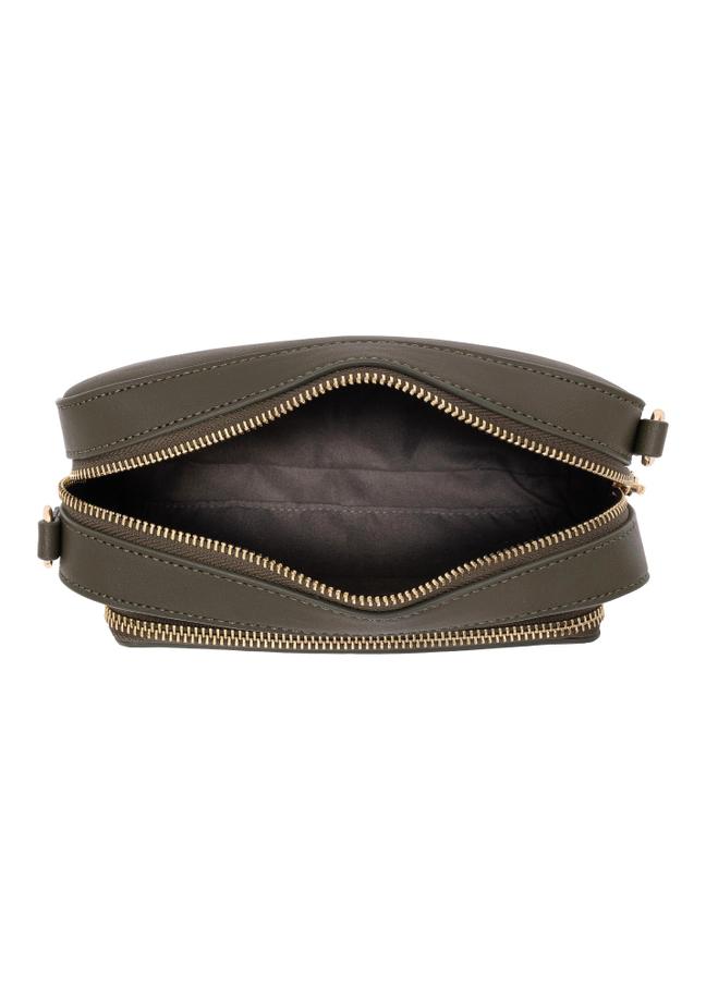 Mała torebka cross body w kolorze kakao