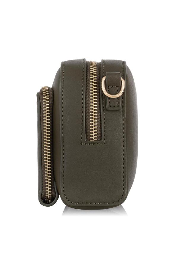 Mała torebka cross body w kolorze kakao